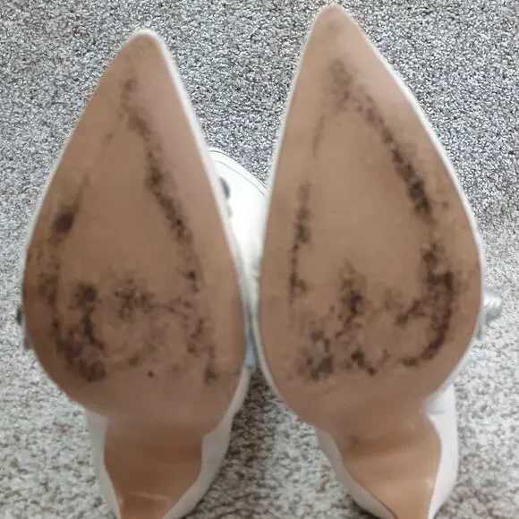 Zigi Ivara White Knee High Women's Boots Narrow Calf Size 36 / US 5.5-6 - Picture 16 of 16